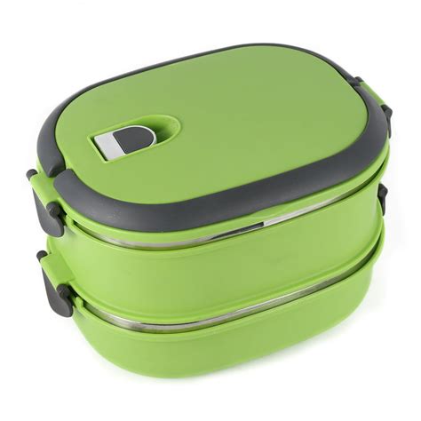 2 layer stainless steel thermal insulation lunch box|best insulated lunch box cooler.